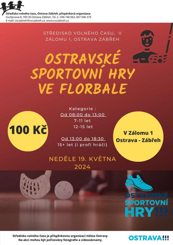 Ostravské sportovní hry ve florbale 9.k.