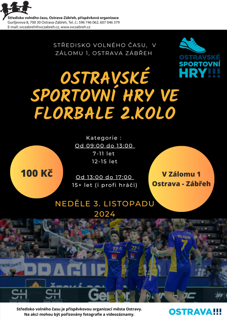 Ostravské sportovní hry ve florbale 2. kolo