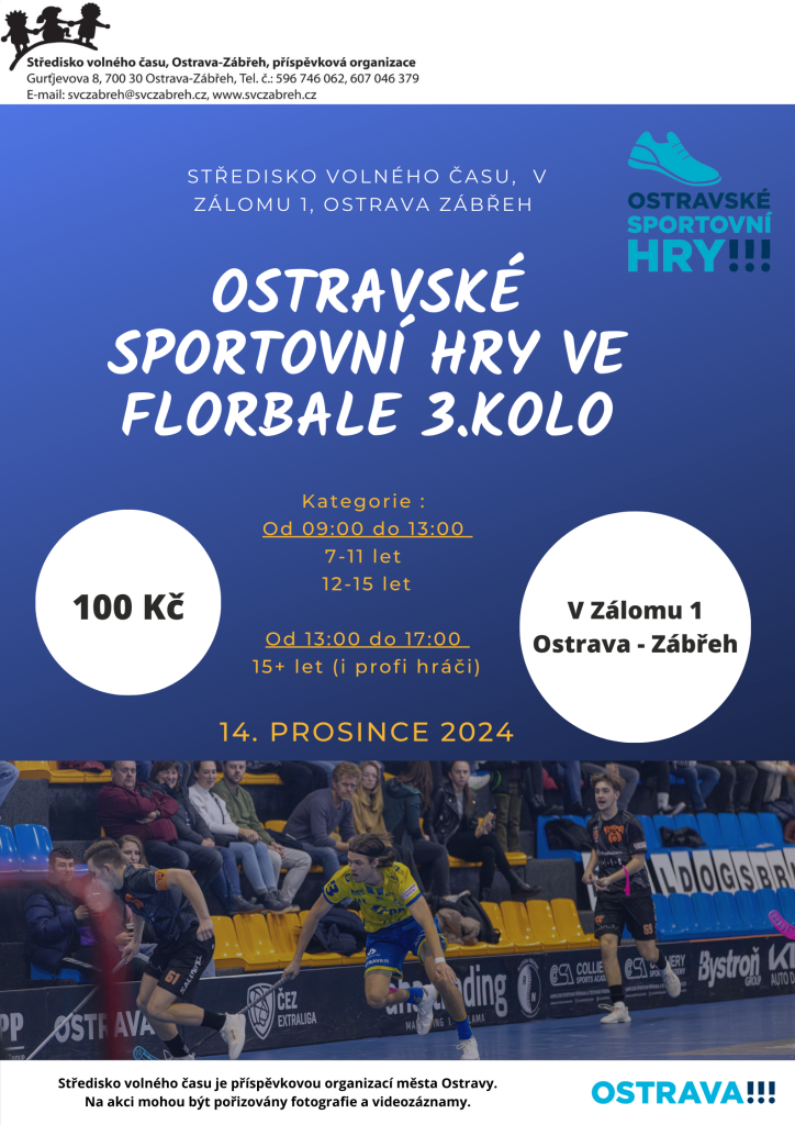 Ostravské sportovní hry ve florbale 4. kolo