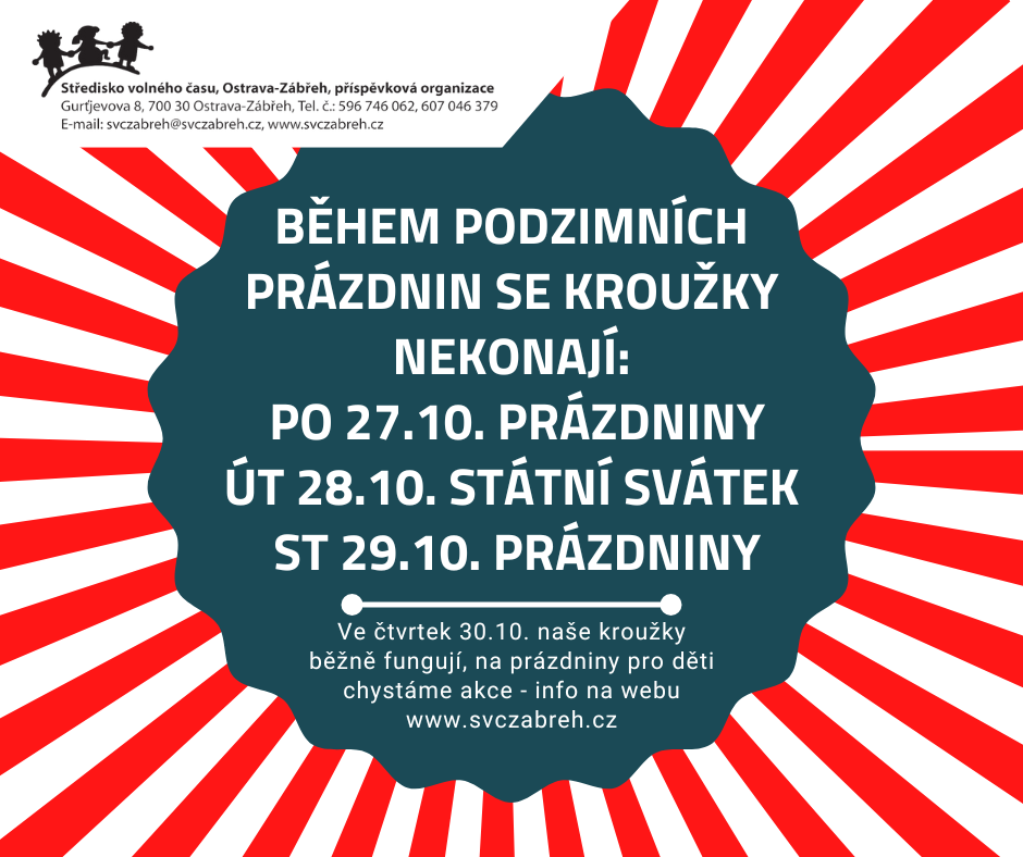 Podzimní prázdniny