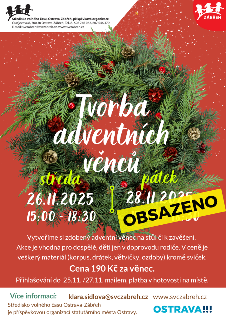 Tvorba adventních věnců ST