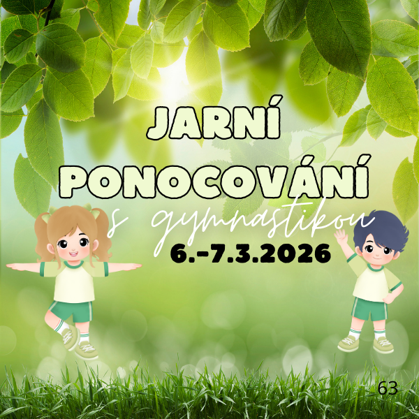 Jarní ponocování s gymnastikou