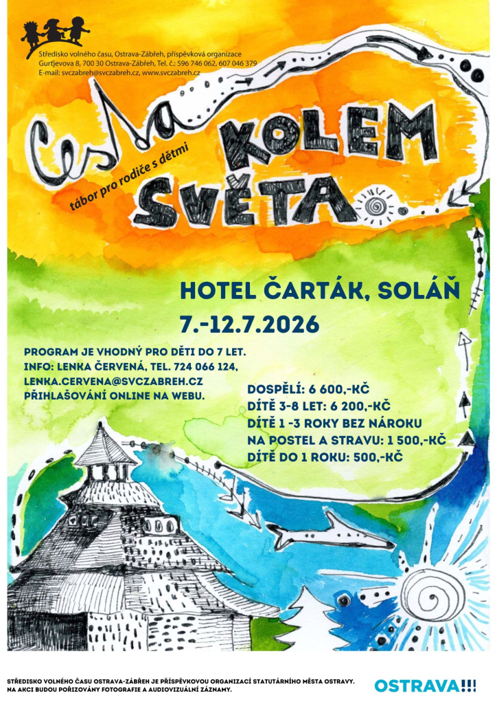 LT Cesta kolem světa - rodiče s dětmi