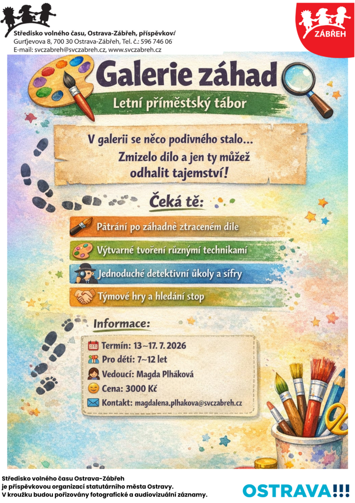 PT Galerie záhad - kreativní - Zábřeh