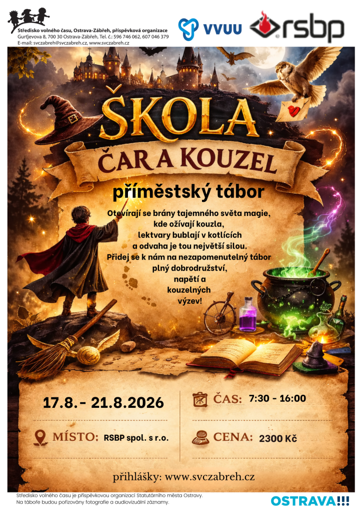 Otevírají se brány tajemného světa magie, kde ožívají kouzla, lektvary bublají v kotlících a odvaha 