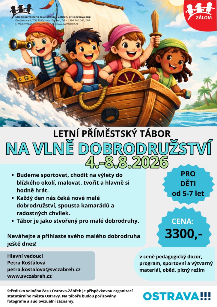 PT Na vlně dobrodružství - předškoláci - Zálom