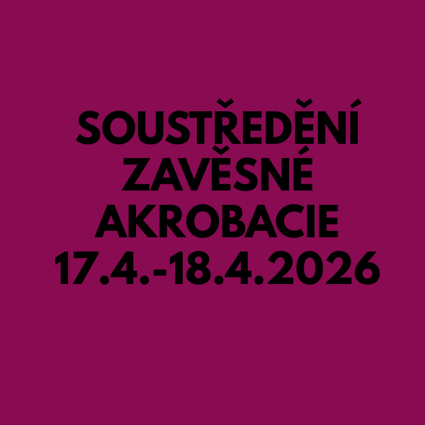 Soustředění zavěsné akrobacie