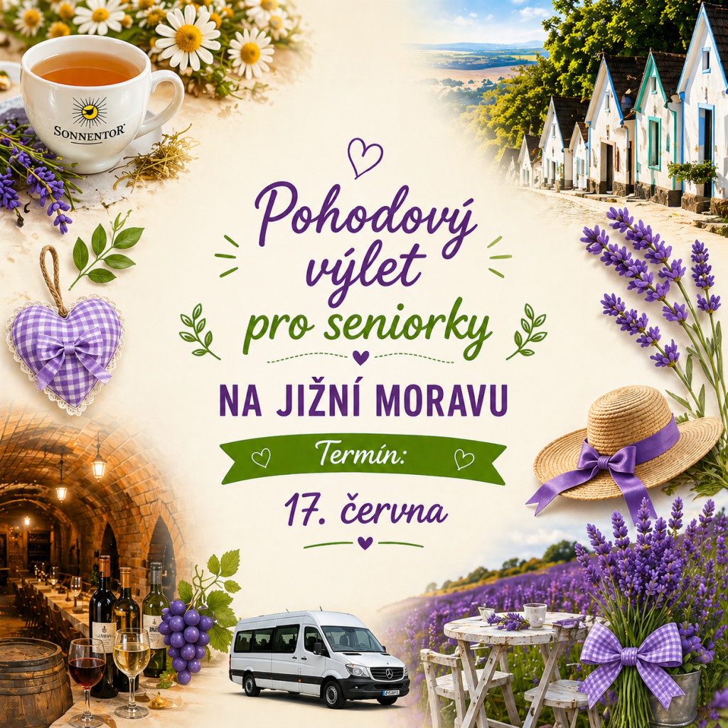 Výlet pro seniorky na Jižní Moravu
