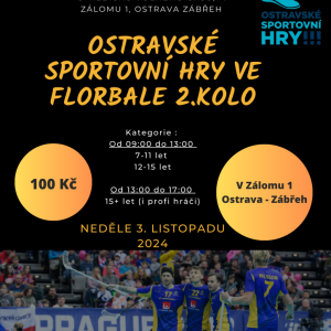 Ostravské sportovní hry ve florbale 2. kolo