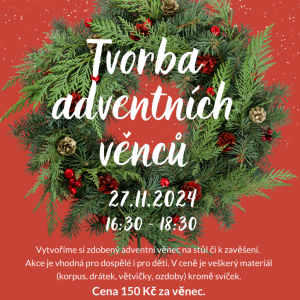 Tvorba adventních věnců