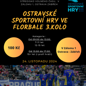 Ostravské sportovní hry ve florbale 3. kolo