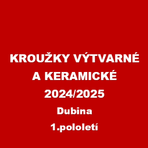 KERAMICKÉ-VÝTVARNÉ KROUŽKY - Dubina