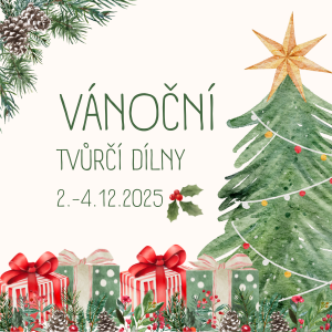 Vánoční tvůrčí dílny pro MŠ a ZŠ