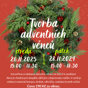 Tvorba adventních věnců