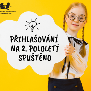 Spouštíme přihlašování na 2. pololetí