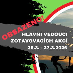 Přípravný kurz: Hlavní vedoucí zotavovacích akcí